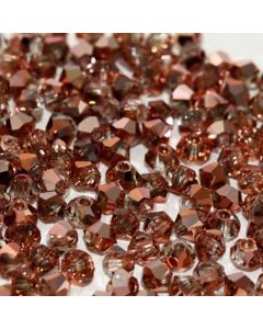 Preciosa Bicone 3mm 00030-27101 Crystal Capri Gold