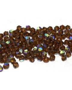 Preciosa Bicone 3mm 10220-20001 Smoke Topaz AB