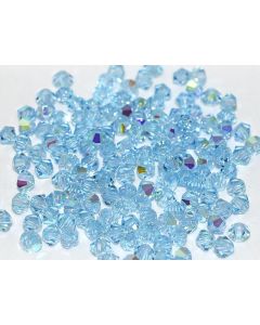 Preciosa Bicone 3mm 60000-20001 Aquamarine AB