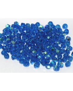 Preciosa Bicone 3mm 60310-20001 Capri Blue AB