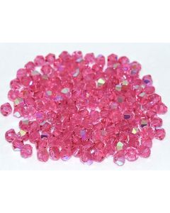 Preciosa Bicone 3mm 70010-20001 Rose AB