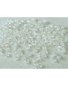 Preciosa Bicone 4mm 00030-24201 Crystal Argent Flare