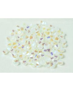 Preciosa Bicone 4mm 01000-20000 White Opal 2x AB