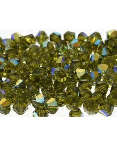 Preciosa Bicone 4mm 50230-20001 Olivine AB