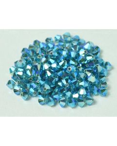 Preciosa Bicone 4mm 60100-20000 Indicolite 2x AB