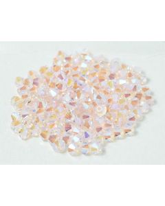 Preciosa Bicone 4mm 70020-20000 Light Rose 2x AB