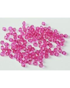 Preciosa Bicone 4mm 70350 Fuchsia