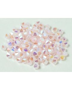 Preciosa Bicone 4mm 71350-20000 Rose Opal 2x AB