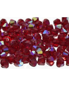 Preciosa Bicone 4mm 90090-20001 Siam AB