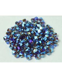 Preciosa Bicone 4mm 90100-20000 Burgundy 2x AB