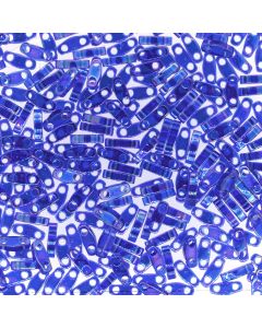 Miyuki Quarter TILA QTL0177 Transparent Cobalt AB