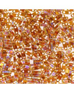 Miyuki Quarter TILA QTL0257 Transparent Amber AB