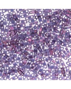 Miyuki Quarter TILA QTL0316 Light Amethyst Gold Luster
