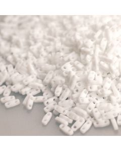 Miyuki Quarter TILA QTL0402F Matte Opaque White