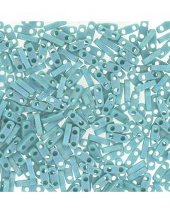 Miyuki Quarter TILA QTL0412FR Matte Opaque Turquoise AB