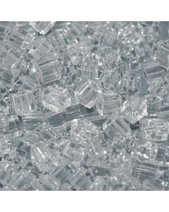 Miyuki Square Beads 4mm 0131 Transparent Crystal