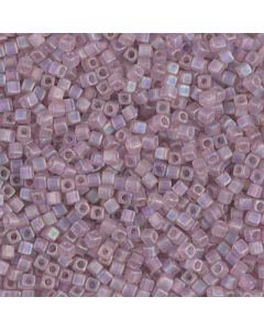 Miyuki Square Beads 1.8mm 0142FR Matte Transparent Lilac AB