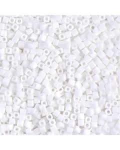 Miyuki Square Beads 4mm 0402 Opaque White