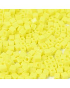 Miyuki Square Beads 3mm 0404 Opaque Yellow
