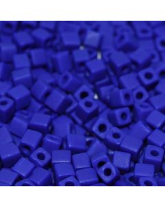 Miyuki Square Beads 3mm 0414F Matte Opaque Cobalt