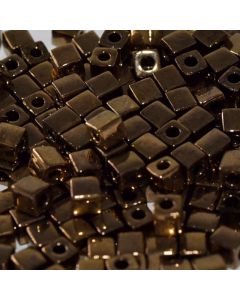 Miyuki Square Beads 1.8mm 0457 Metallic Bronze