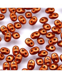 SuperDuo™ Crystal Bronze Fire Red
