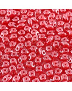 SuperDuo™ Opal Red White Luster