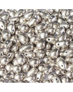 Side Drill Tear Drop 4x6mm Jet Argentic Full