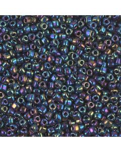 Miyuki Triangle 10mm 0455 Black Rainbow