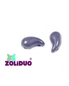 Zoliduo® Left Chalk White Baby Blue Luster