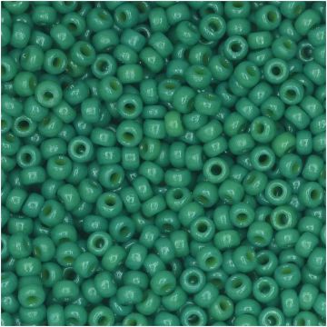 Miyuki Rocailles 15/0 4477 Duracoat® Dyed Opaque Spruce