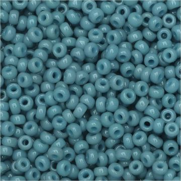 Miyuki Rocailles 15/0 4479 Duracoat® Dyed Opaque Moody Blue