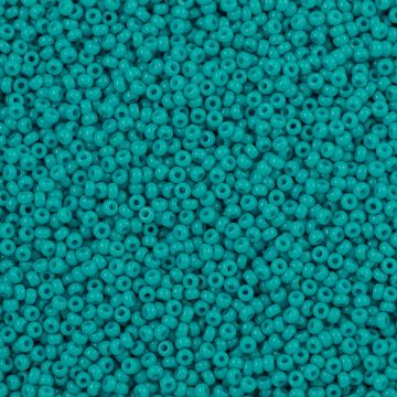 Miyuki Rocailles 15/0 4480 Duracoat® Dyed Opaque Underwater Blue