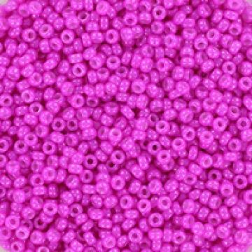 Miyuki Rocailles 15/0 4751 Opaque Dyed Magenta