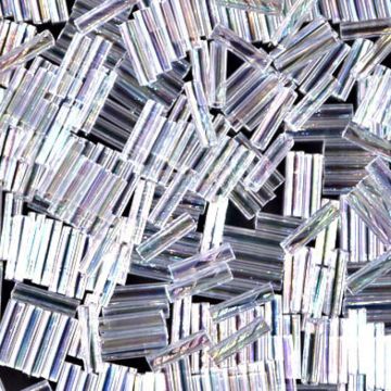 Miyuki Bugles 3mm 0250 Crystal AB