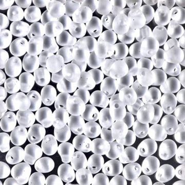 Miyuki Drop 3.4mm 0131F Matte Transparent Crystalg