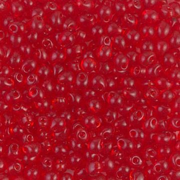 Miyuki Drop 3.4mm 0140 Transparent Redg