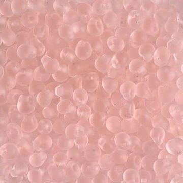 Miyuki Drop 3.4mm 0155F Matte Transparent Pink Mistg