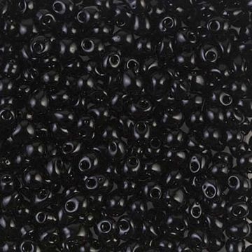 Miyuki Drop 3.4mm 0401 Opaque Blackg
