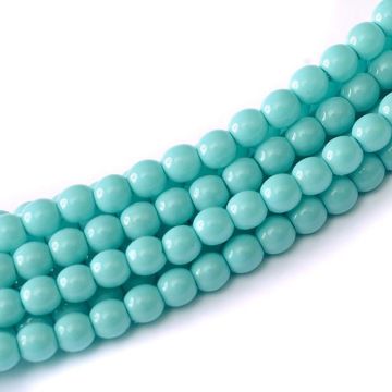 Glass Pearl 2mm Turquoise