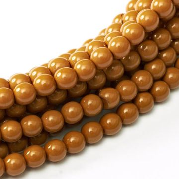 Glass Pearl 2mm Khaki