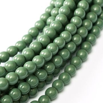 Glass Pearl 2mm Hartford Green