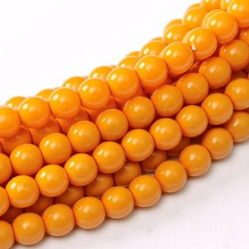 Glass Pearl 2mm Pumpkin