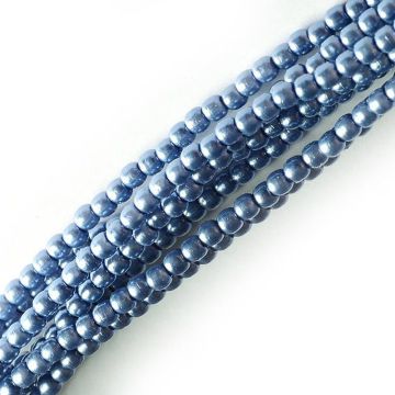 Glass Pearl 4mm Queen Blue
