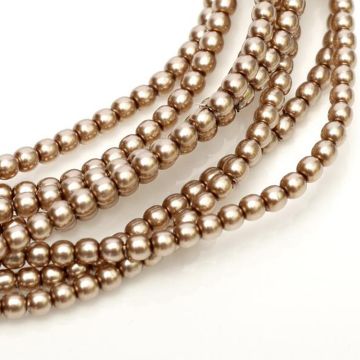 Glass Pearl 8mm Cocoa