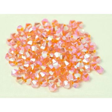 Preciosa Bicone 4mm 90310-20000 Sun 2x AB