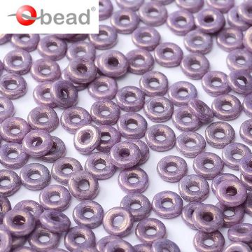 O bead� Chalk White Lila Vega Luster