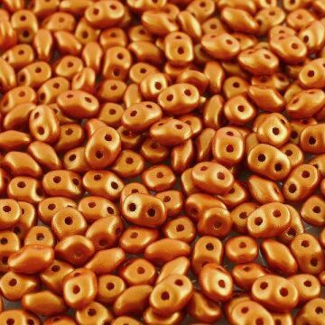 SuperDuo™ Gold Shine Brownish Red