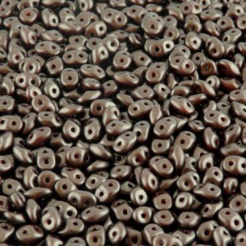 SuperDuo™ Pastel Dark Brown/Bronze