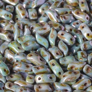 Stormduo Chalk White Blue Luster